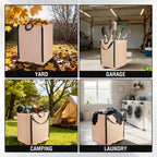 WORKPRO Reusable Self-Standing Yard Waste Bags 72-Gallon 3 Pack