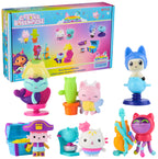 Gabby's Dollhouse, 12-Piece Story Figures Gift Pack, with 6 Toy Figures & 6 Dollhouse Accessories Set, Kids Toys for Girls & Boys Ages 3+