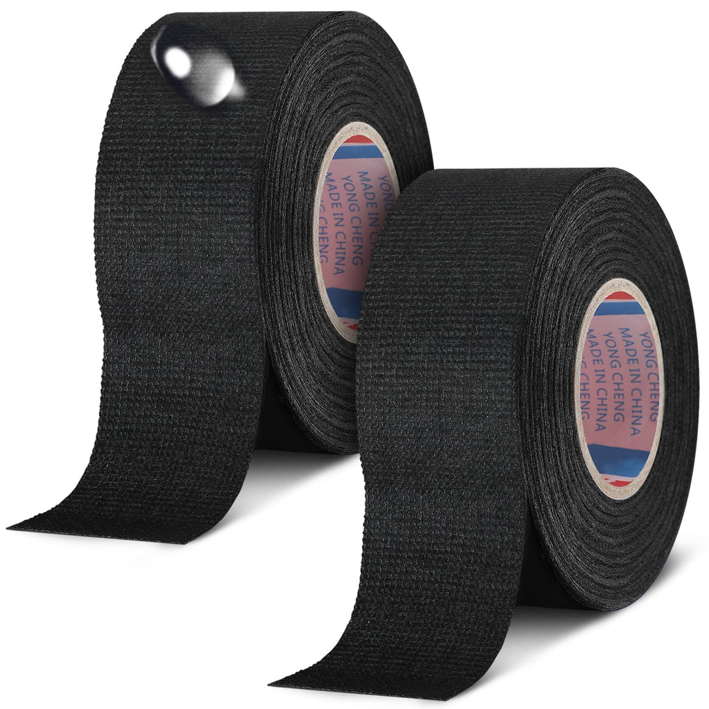 Outus Cloth Electrical Wiring Harness Tape, 2 Roll, 1-1/4 Inch X 49.2 ft