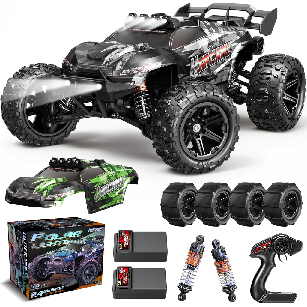 X-TMAGA 1:14 All Terrain RC Cars, 4WD Off-Road Remote Control Car (HS14323)