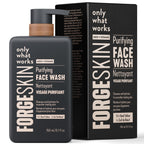 FORGE SKIN® Beef Tallow Face Wash for Men [TALLOW-BASED] - Morning Nourishing Hydrating Facial Cleanser - Gentle Cleansing Moisturizer for Hydration - Exfoliating Facial Skincare for Clean Skin (5 OZ)