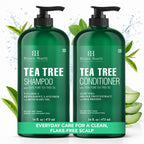 Botanic Hearth Tea Tree Shampoo And Conditioner Set for Men & Women - 32oz