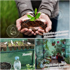 Portable Walk-in Greenhouse for Outdoors, 56x30x76 Plant House with Shelves
