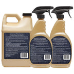 Granite Gold Quartz Clean & Shine Streak-Free Cleaner Deeps Cleans and Polishes All Quartz Surfaces Including Silestone, LG, and More, 64 Fluid Ounces and 2 x 24 Fluid Ounces