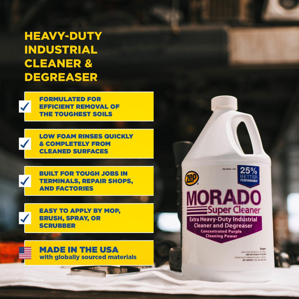 Zep Morado Purple Concentrated Super Cleaner - 5 Gallon (1 Unit)