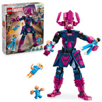 LEGO Marvel Fantastic Four vs. Galactus Construction Figure - Super Hero Building Toy - 4 Minifigures, Including The Thing, Invisible Woman and Human Torch - Gift for Kids, Boys and Girls, 9+ 76316