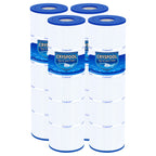 Cryspool® 07077 Filter Compatible with CCP420, Clean and Clear Plus 420, PCC105-PAK4, R173576, 570-0425-07, C-7471, 178584, 817-0106, FC-6470, 4×105 Sq. Ft Pool Filter Cartridges, 4 Pack