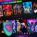 LED Mask Gesture Sensing Light up Mask Cool Kids Toys Gifts for Boys