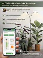 GLOWRIUM Tall Plant Grow Light for Indoor Plants, Full Spectrum Plant Light