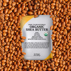 Mary Tylor Naturals Organic Shea Butter 1 lb — USDA Certified Raw, Unrefined, Ivory From Ghana Africa — Great for Hair, Skin and all your DIY Projects