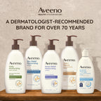 Aveeno Stress Relief Moisturizing Body Lotion with Prebiotic Oat & Lavender Scent for Sensitive Skin, Calms & Relaxes with 48 Hour Hydration, Fast Absorbing & Non-Greasy, 33 fl. oz