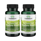 Swanson Full Spectrum Kudzu Root - Herbal Supplement Supporting Heart Health & Liver Health - May Support Healthy Blood Pressure & Cholesterol Levels - (60 Capsules, 500mg Each) (2 Pack)