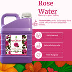 SVA Rose Water - 32 Fl oz - Refreshing Rose Water Spray for Skin Care, Skin Hydration, Bath, Soaps, Haircare & Aromatherapy
