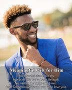 Tarsus Inspirational Bracelets for Men Gifts Encouragement Sobriety Greif