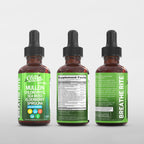 Clean Nutra Mullein Drops for Lungs Organic Chlorophyll Liquid Irish Sea Moss, Spirulina, Licorice, Tart Cherry Lobelia, Motherwort & Elderberry Mullein Leaf Extract Tincture Men Women Supplement