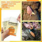 Heigble 200 Pack Lead Remover Wipes for Shooting Hand&Surface Cleaning Wipes Effectively Removes Lead, Dust, Oil&Grime Individually Wrapped Wipe for Shooting Ranges, Hunting, Industrial Use (Orange)