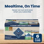 Blue Buffalo Homestyle Recipe Variety Pack Wet Dog Food, 12.5 oz, 6 ct
