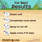 Bonide Captain Jack's Neem Oil, 128 oz Ready-to-Use, Multi-Purpose Fungicide, Insecticide and Miticide for Organic Gardening