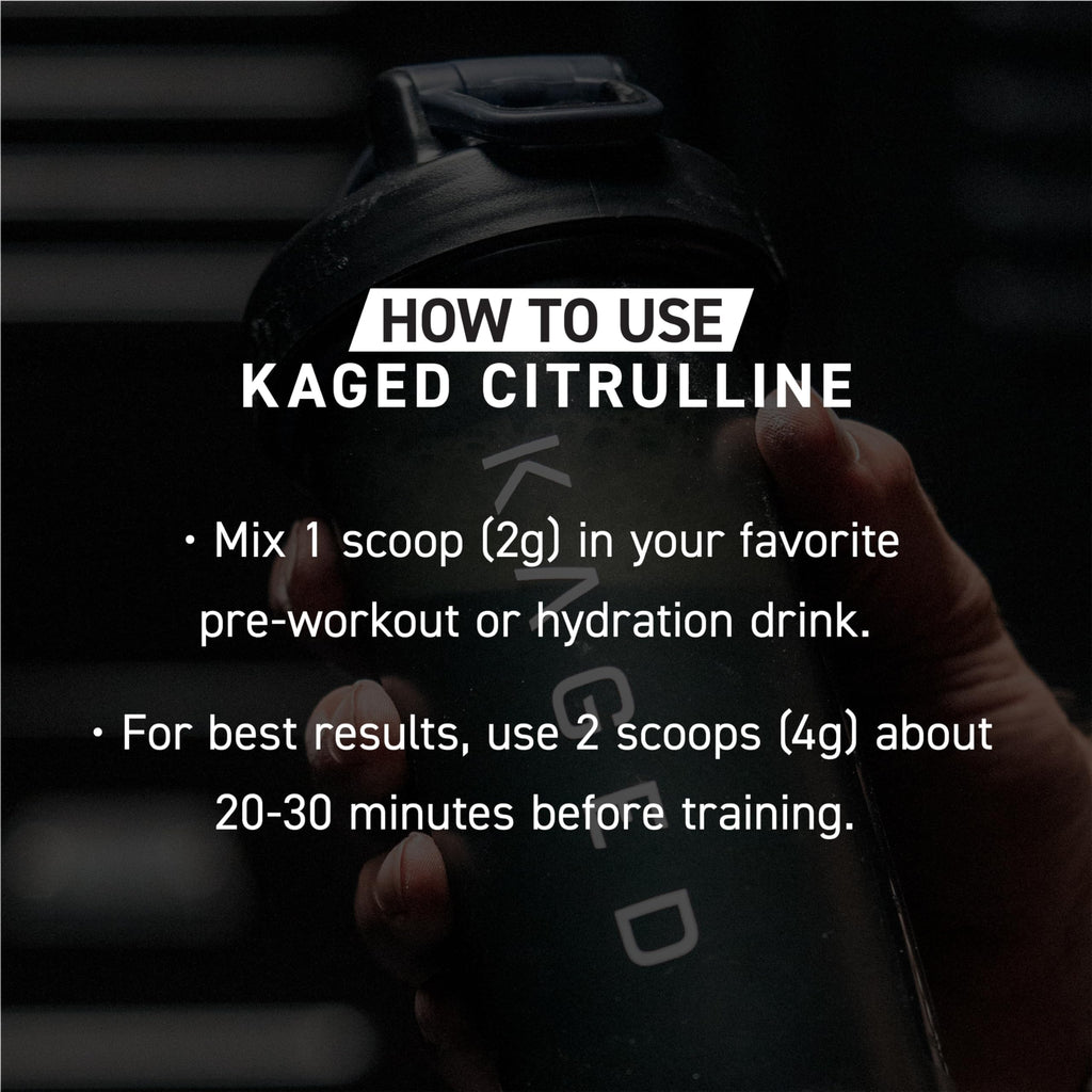 Kaged L-Citrulline Powder | Unflavored | 100 Servings