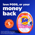 Tide Power PODs + Downy Laundry Detergent Pods, 45 Count, Soft Boosters + April Fresh
