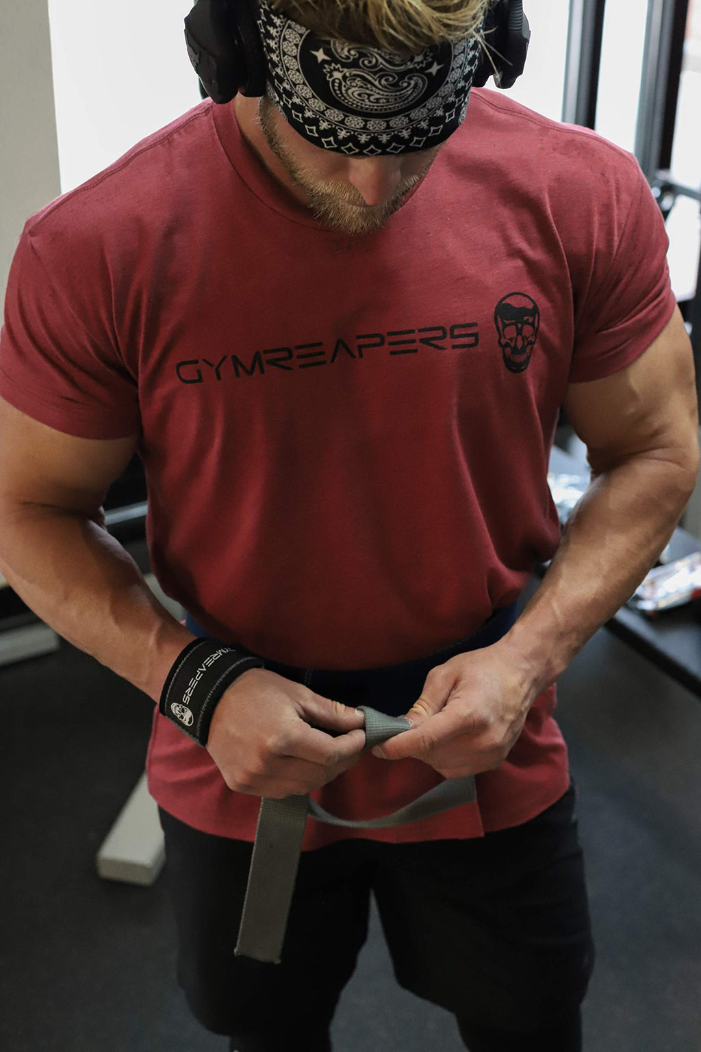 Gymreapers Lifting Wrist Straps for Weightlifting, Bodybuilding, Powerlifting, Strength Training, & Deadlifts - Padded Neoprene with 18 inch Cotton (Gray)