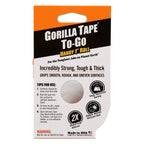 Gorilla Tape, Mini Duct Tape To-Go, 1" x 10 yd Travel Size, Black, (Pack of 1)