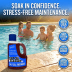 Salt Cell Cleaner for Pool - 3 L (101.5 fl oz) - Pool Salt Cell Cleaner Solution for Saltwater Pools, Helps Reduce Scale Buildup & Support Generator Performance (SWG) - BubbyShine