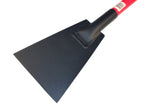Bully Tools Floor Scraper - Heavy Duty 7-Gauge Scraper with Fiberglass D-Grip Handle for Tile Removal, Carpet Removal, Ice & Mud Scraping, Landscaping Tools, Flat Shovel - 100% Made in the USA, 7-Inch