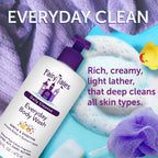 Fairy Tales Daily Cleanse Kids Body Wash | Kids Soap With Gentle, Clean Natural Ingredients | Sulfate Free, Silicone Free, Body Wash for Boys and Girls - 16 oz. (2 Pack)
