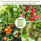 Unves Fruit Protection Bags, 12" x 16" Fruit Tree Netting Mesh Bag, 50 Pcs