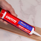 Loctite Power Grab Express Heavy Duty Construction Adhesive, 9 fl oz Cartridge, 1 Pack - Versatile Constuction Glue for Wood, Wall, Tile, Foam Board & More