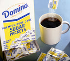 Domino® White Sugar Packets, 400 Count Dispenser Box, 0.10 oz Each