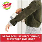 Scotch-Brite Everyday Clean Lint Roller, Lint Remover for Pet Hair, Dark Clothes, Furniture, and Dusty Surfaces, Picks Up Fur & Fluff in Your Home, Car, & Office, 5 Pack, 475 Adhesive Sheets Total