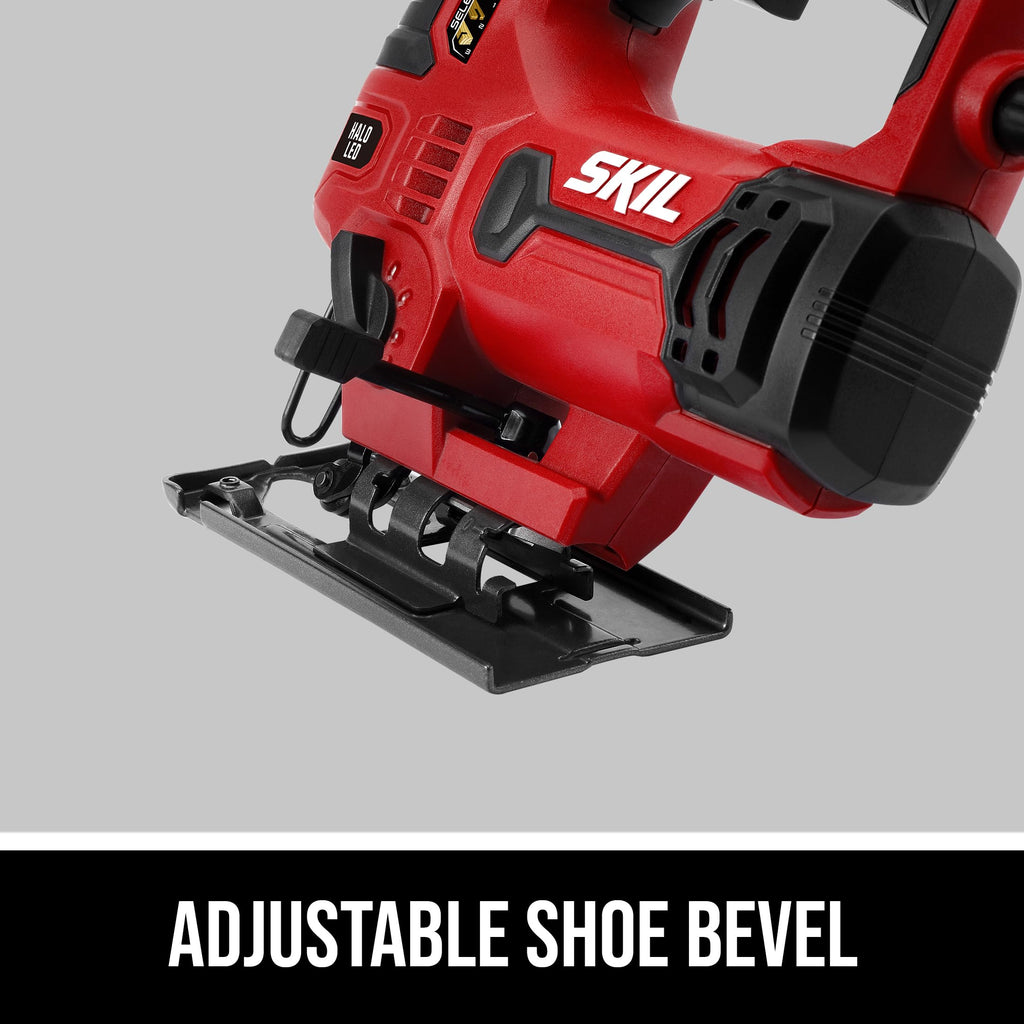 SKIL 6 Amp Corded Jig Saw with Tool-Free Blade Change - JS314901