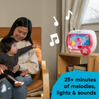 Baby Einstein Sea Dreams Soother Musical Crib Toy and Sound Machine, Pink, Newborn and up