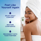 Replens External Comfort Gel for Vaginal Dryness, Fragrance Free Daily Comfort Gel, Hormone-Free, 1.5 oz (Pack of 2)