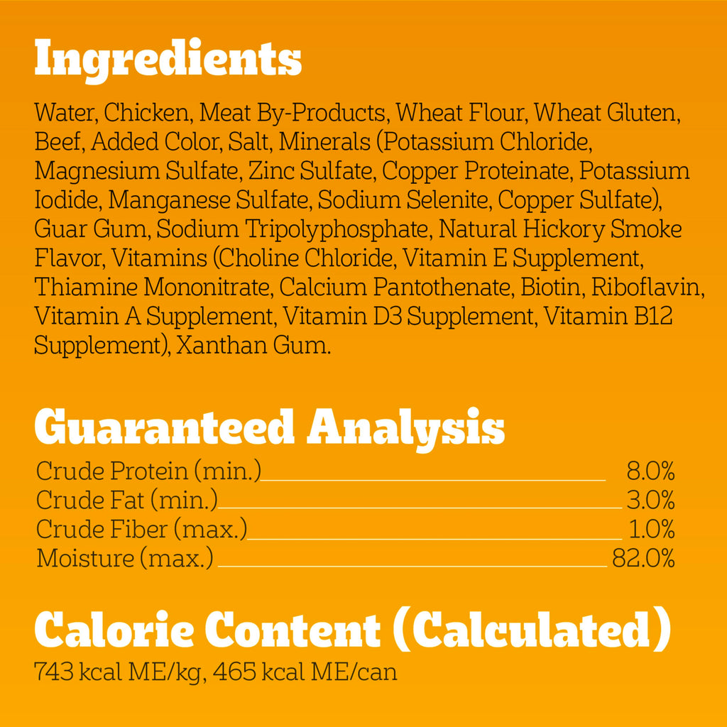 Pedigree Choice Cuts In Gravy Adult Canned Soft Wet Dog Food With Beef, 22 oz. Cans (12 Count, Pack of 1)