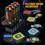 Squad Hero Rechargeable Laser Tag 360° Sensors + LCDs - Set of 4 - Easter Gift Ideas for Kids Teens and Adults Boys & Girls Family Fun - Cool Teenage Lazer Group Activity, Teen Gifts Ages 8+ Year Old