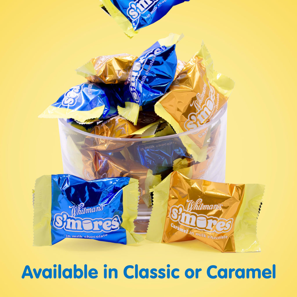 Whitman's S'Mores Milk Chocolate Candy Classic Marshmallow, 7.3 oz.