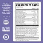 Garden of Life Organics Prenatal Multivitamin with Folate, B6, B12, D3 & Iron – Prenatal Vitamins for Women with Energy Metabolism Support for Healthy Fetal Development, Non-GMO, Vegan, 30 Servings