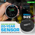 Radon Detector by Forensics | Home Use | Upgraded 20-Year Sensor Life | Version 2.0 |