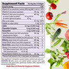 ANDREW LESSMAN Ultimate Eye Support with Astaxanthin 60 Softgels - 12mg Lutein, 6mg Zeaxanthin, 4mg Astaxanthin, Bilberry. Key Nutrients to Support Eye Health, Promote Healthy Vision. No Additives