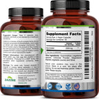 Zazzee Myo-Inositol Capsules, 2000 mg per Serving, 180 Vegan Capsules, Ideal Dosage for 40:1 Ratio, Certified Kosher, Hormone Balance & Healthy Ovarian Function Support, Non-GMO, Made in the USA