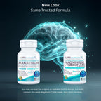 Kappa Nutrition Powered by Magbrain™ Magnesium L-Threonate Plant-Based, 90 Vegan Capsules, 420mg Elemental Magnesium (3 Capsules) from 2,253mg, Brain, Sleep & Muscle Support.