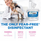 REScue One-Step Disinfectant Cleaner & Deodorizer Wipes for Vet Use – Cleaner for Kennels, Litter Boxes, Vet Offices, Pet Grooming Surfaces – Extra Large, 160-Count Wipes Bucket (1 Pack)