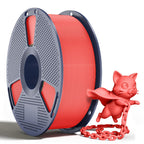 SUNLU PLA+2.0 Filament 1.75mm, Upgraded Tougher & Stronger PLA Plus for 3D Printers, Smooth & Neatly Wound, ±0.02mm Accuracy, 1KG Spool (2.2lbs), Cherry Red
