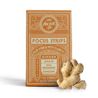 Anchor In Calm + Focus Dissolvable Strips with L-Theanine, Magnesium & Ashwagandha Supplement-Travel Essentials for Stress Relief, Brain Support for Memory & Focus, Super Calm Support- Ginger- 30ct