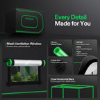 VIVOSUN Clone Tent Kit 24" x 16" x 20", for Plant Germination, Cloning