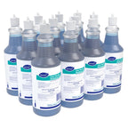 CREW Diversey 100925283 Neutral Non-Acid Bowl & Bathroom Disinfectant, 32 oz Squeeze Bottle, 12/CT
