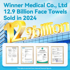 Winner Disposable Face Towel - 100% Cotton Facial Towels, Unscented Facial Wash Cloth for Sensitive Skin, Super Soft & Thick Facial Towels, Makeup Remover Dry Wipes, 480 Count
